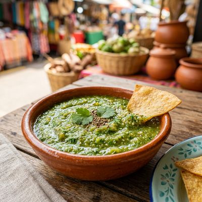 Coriander Chutney Salsa Verde